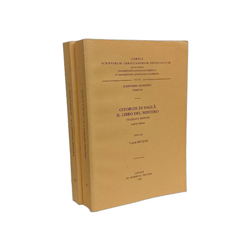 Giyorgis di Saglā. Il libro del mistero (Mašḥafa mestīr) -...