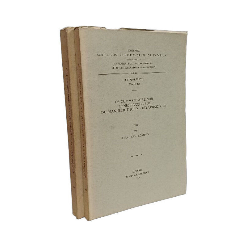 Le commentaire sur Genèse-Exode 9 32 du manuscrit (olim)...