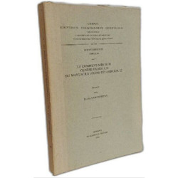 Le commentaire sur Genèse-Exode 9 32 du manuscrit (olim)...