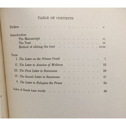A collection of unpublished Syriac letters of Cyril of Alexandria...