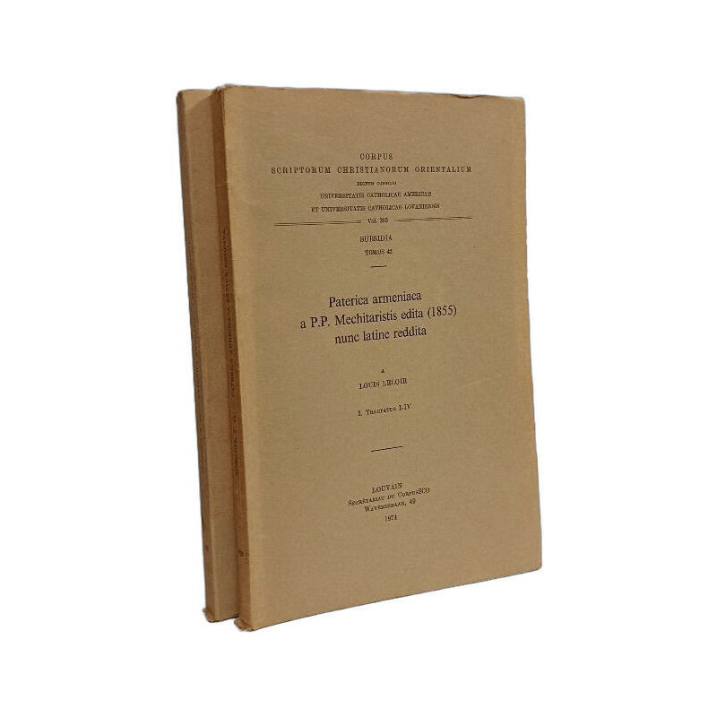Paterica armeniaca a P.P. Mechitaristis edita (1855) nunc latine...