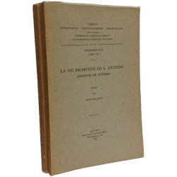 La vie primitive de S. Antoine conservée en syriaque - Scriptores...