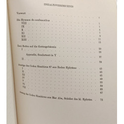 Nachträge zu ephraem syrus - Scriptores Syri T.159-160 - Corpus...