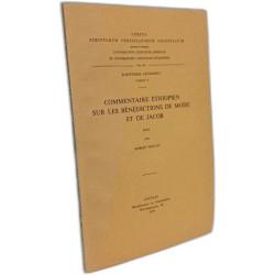 Commentaire éthiopien sur les bénédictions de Moïse et de Jacob -...