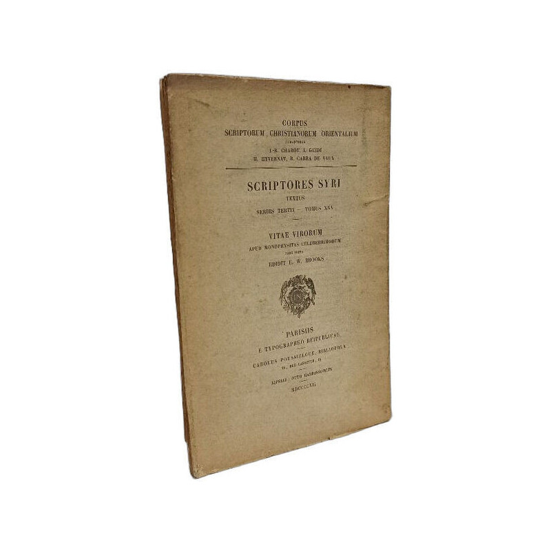 Vitae virorum apud monophysitas celeberrimorum pars prima -...