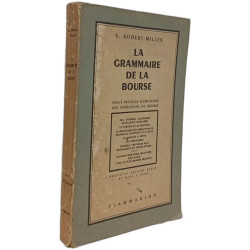 La grammaire de la bourse