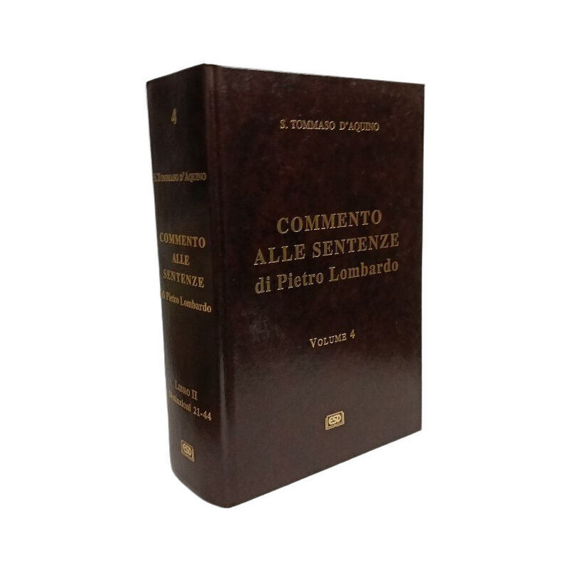 Commento alle Sentenze di Pietro Lombardo. Testo italiano e latino...