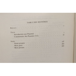 Commentaire d'Iso'dad de Merv sur l'Ancien Testament - VI. Psaumes...