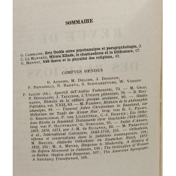 Revue de l'histoire des religions - TOME CCVIII - Fascicule 1 2 4