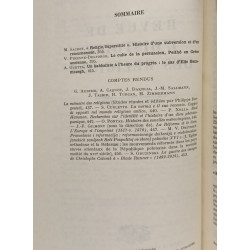 Revue de l'histoire des religions - TOME CCVIII - Fascicule 1 2 4