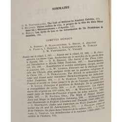 Revue de l'histoire des religions - TOME CCIX - fascicules 1 2 3 4