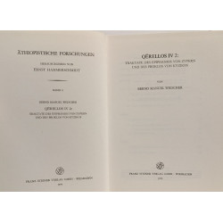 Qerellos IV 1-2-3 (Äthiopistische Forschungen Band 4-6-7)