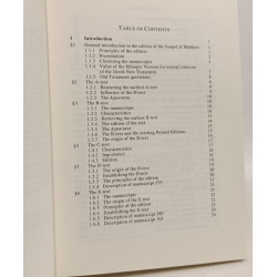 Novum Testamentum Aethiopice: Part III - The Gospel of Matthew...