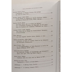 Saints Biographies and History in Africa- Saints biographies et...