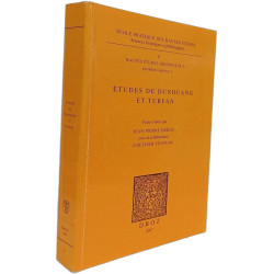 Etudes de Dunhuang et Turfan