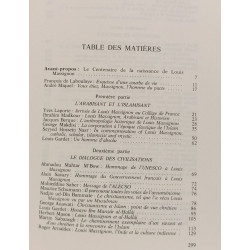 Présence de Louis Massignon. Hommages et témoignages
