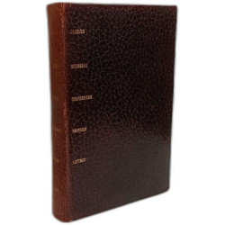 ÉCRITS AUTOBIOGRAPHIQUES. Confessions - Choix de lettres -...