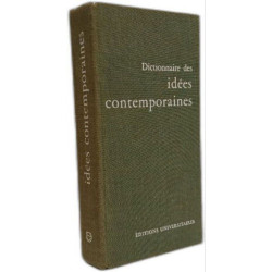Dictionnaire des idées contemporaines