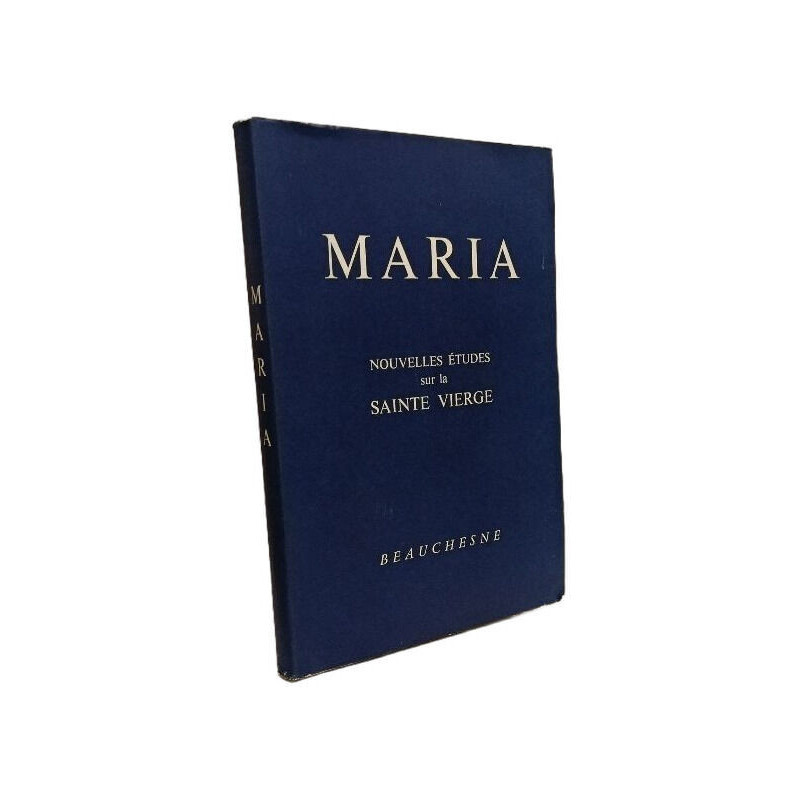 Maria. Nouvelles études sur la Sainte Vierge
