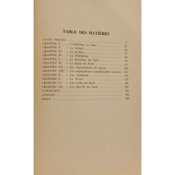 Anatomie du parti communiste français