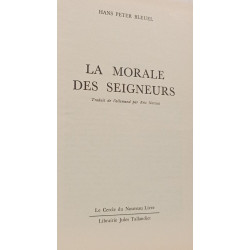 La morale des seigneurs