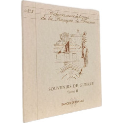 Cahiers anecdotiques de la banque de France - N°3 Tome 2 + N°4 +...