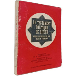 Le testament politique de Hitler