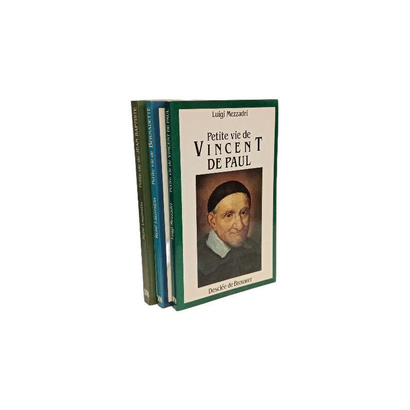 Petite vie de vincent de paul + Petite vie de Jean Baptiste +...