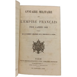 Annuaire militaire de l'Empire français 1868