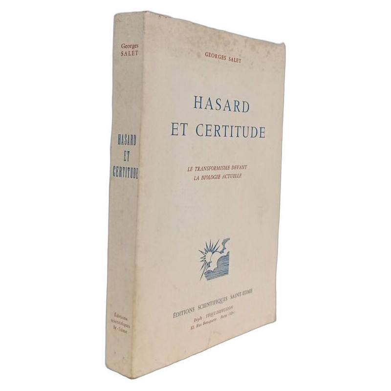 Hasard et certitude