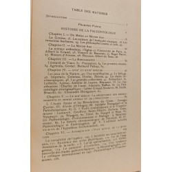 La Paléontologie (La science des fossiles son histoire ses...