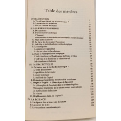 Le théorie de la connaissance chez Marx