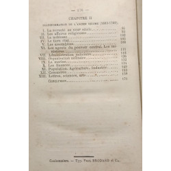 Histoire des institutions et des mœurs de la France - deuxième...