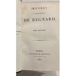 Oeuvres complètes de Regnard - TOME DEUXIEME