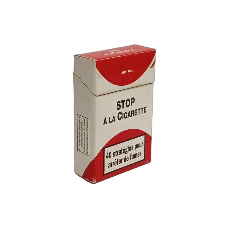 Cartes stop à la cigarette: 40 Stratégies pour arrêter de fumer
