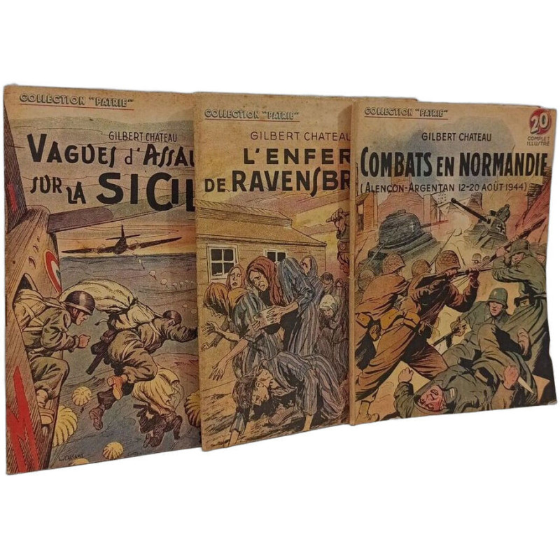 Collection PATRIE - Vagues d'assaut sur la Sicile + L'Enfer de...