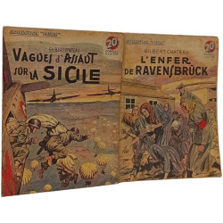Collection PATRIE - Vagues d'assaut sur la Sicile + L'Enfer de...