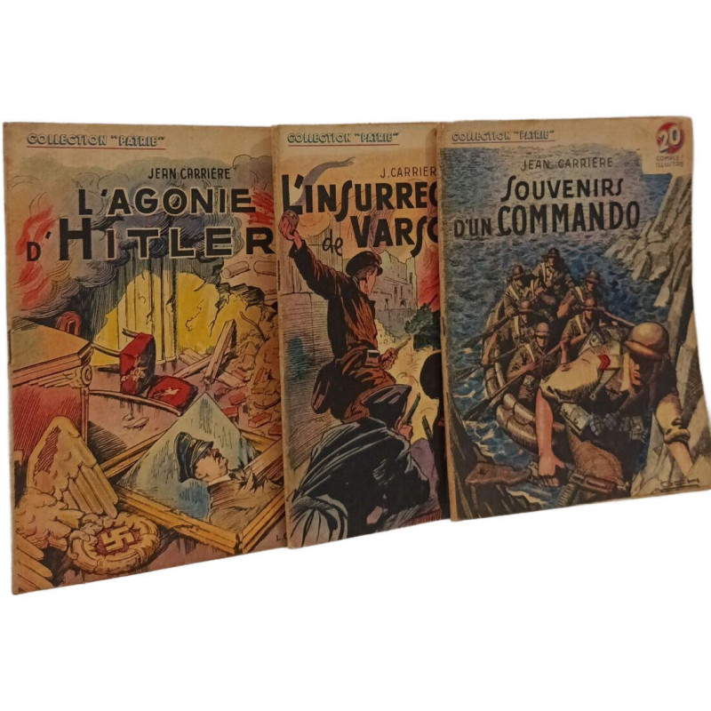 Collection PATRIE - L'agonie d'Hitler L'Insurrection de Varsovie +...