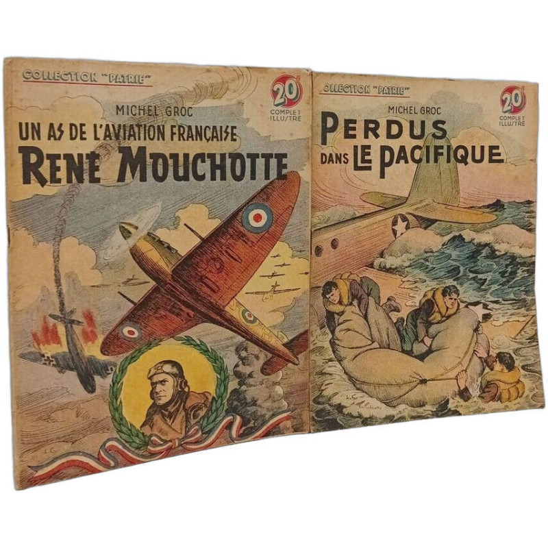 Collection PATRIE- Un as de l'aviation française René Mouchotte +...