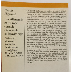 Les Allemands en Europe centrale et orientale au Moyen Âge