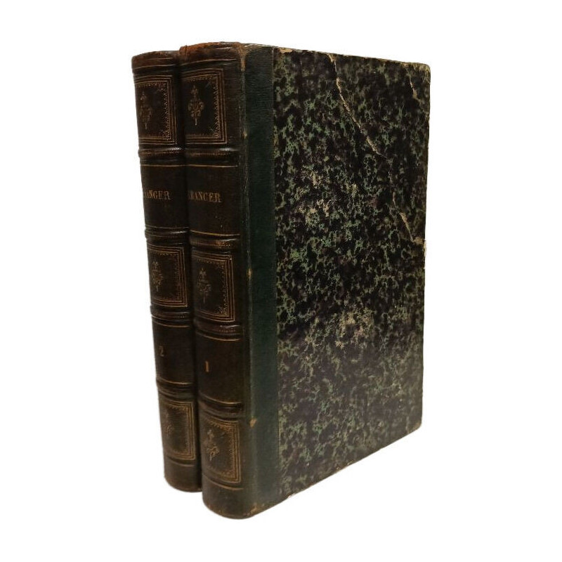 Œuvres complètes de P. J. de Béranger - TOME PREMIER ET SECOND
