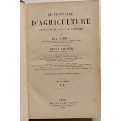 Dictionnaire d'agriculture - TOME DEUXIEME C-F / Encyclopédie...