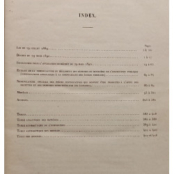 Règlement et instruction sur l'administration et la comptabilité...