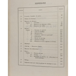 Manuel du manœuvrier - TOME II - n°5.147 de la nomenclature des...