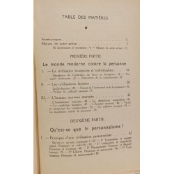 Manifeste au service du personnalisme