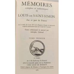Mémoires complètes et authentiques de Louis de Saint-Simon Tome 1