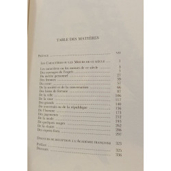 Les Caractères ou Les Mœurs de ce Siècle