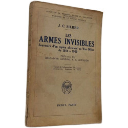 Les armes invisibles Souvenirs d'un espion allemand au War Office...