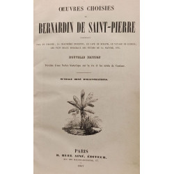 Œuvres choisies de Bernardin de Saint-Pierre