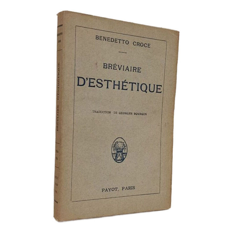 Bréviaire d'esthétique - Traduction de Georges Bourgin